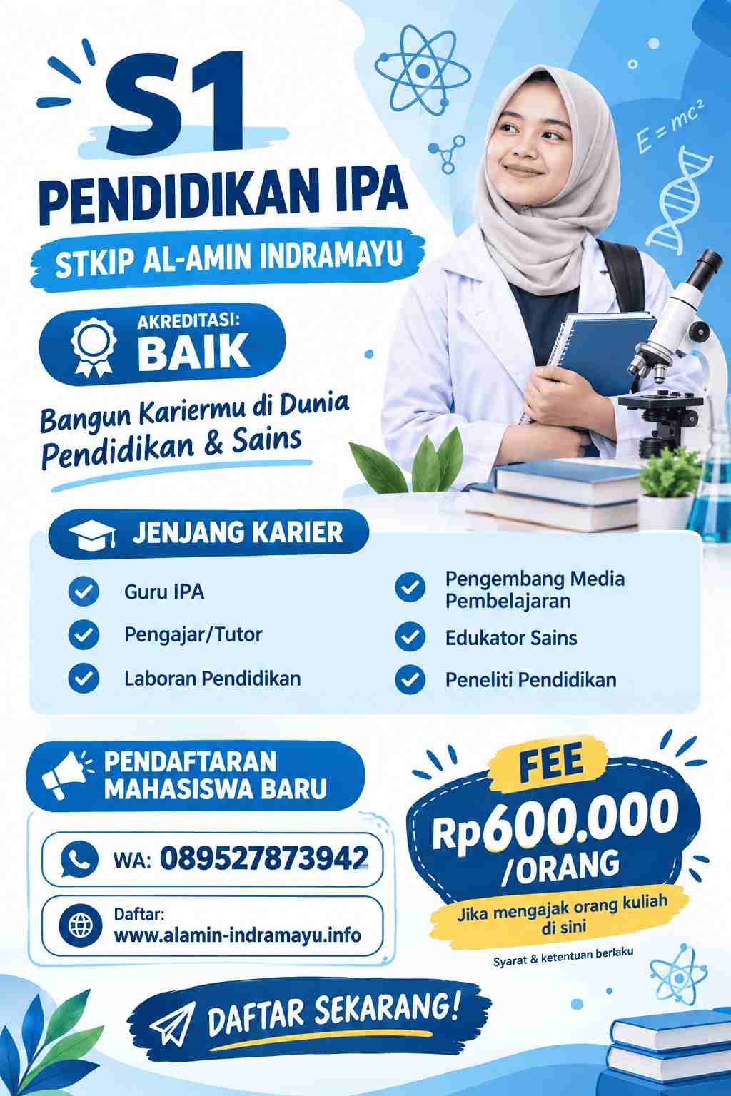 Kuliah Bisa Dicicil Ya STKIP AL-Amin Indramayu 