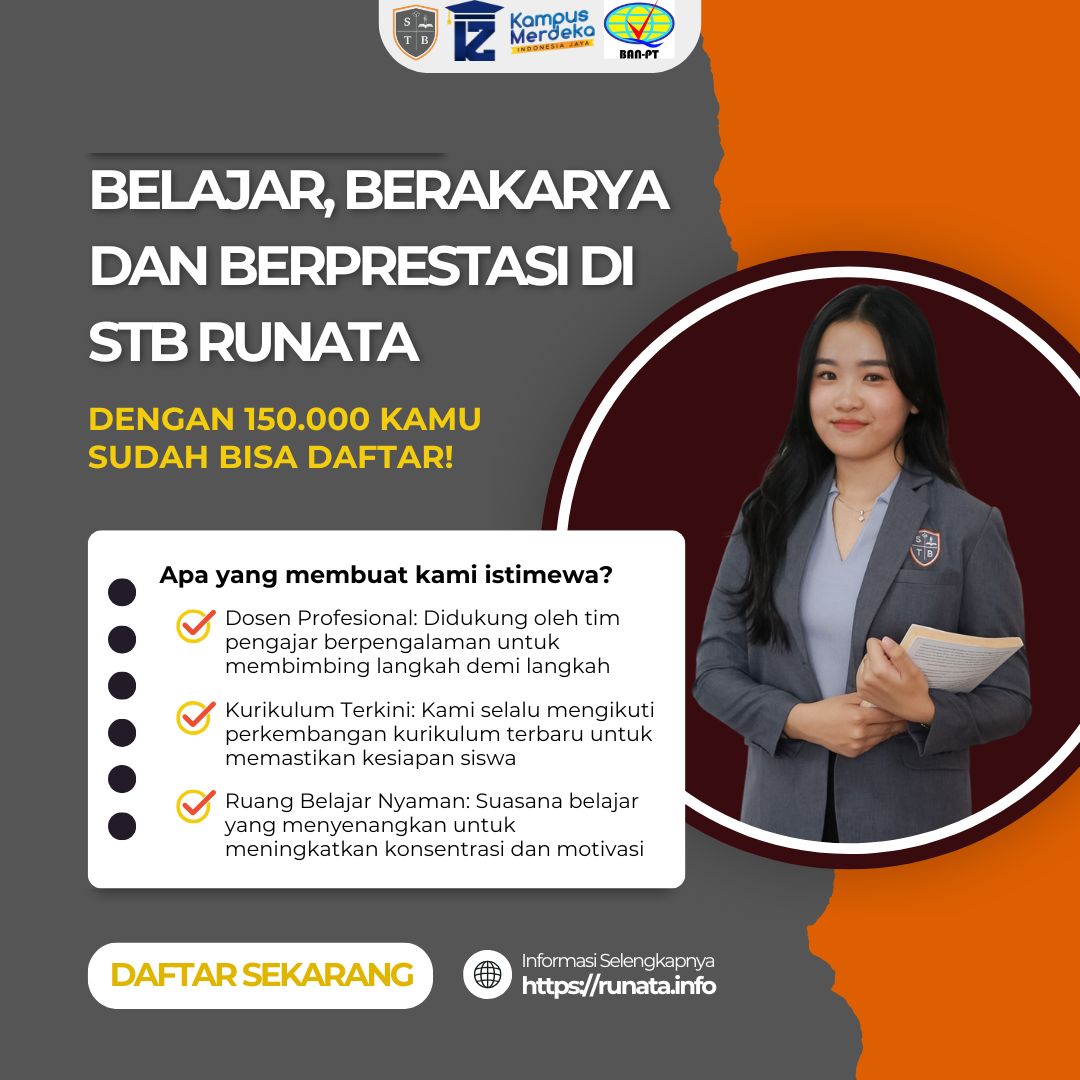 Kuliah Malam Sekolah Tinggi Bisnis Runata