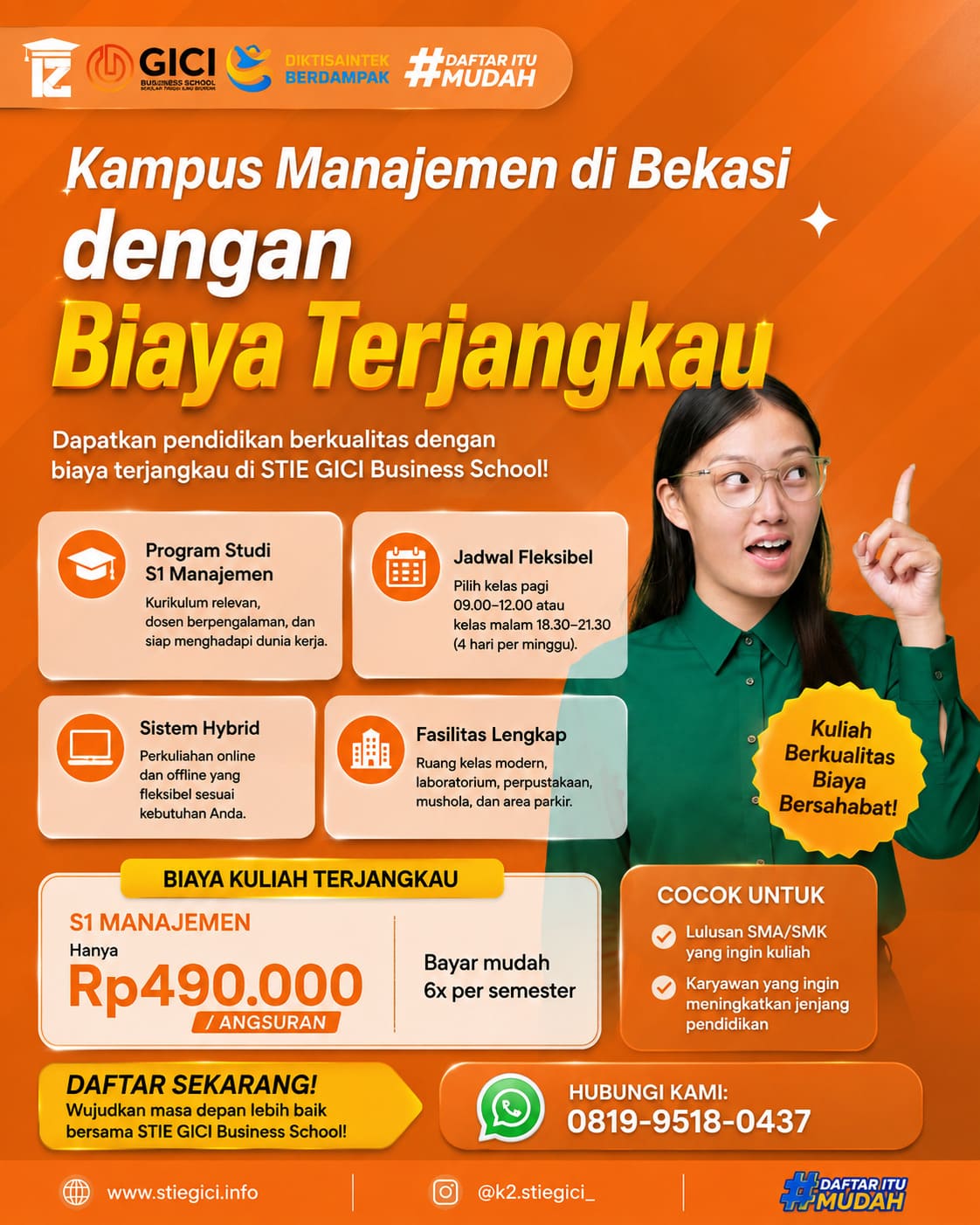 Kampus Manajemen di Bekasi dengan Biaya Terjangkau