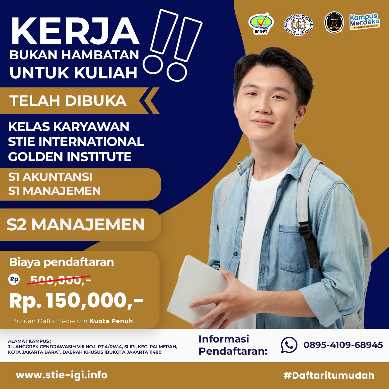 Kelas Eksekutif Di Kampus STIE IGI International Golden Institute 