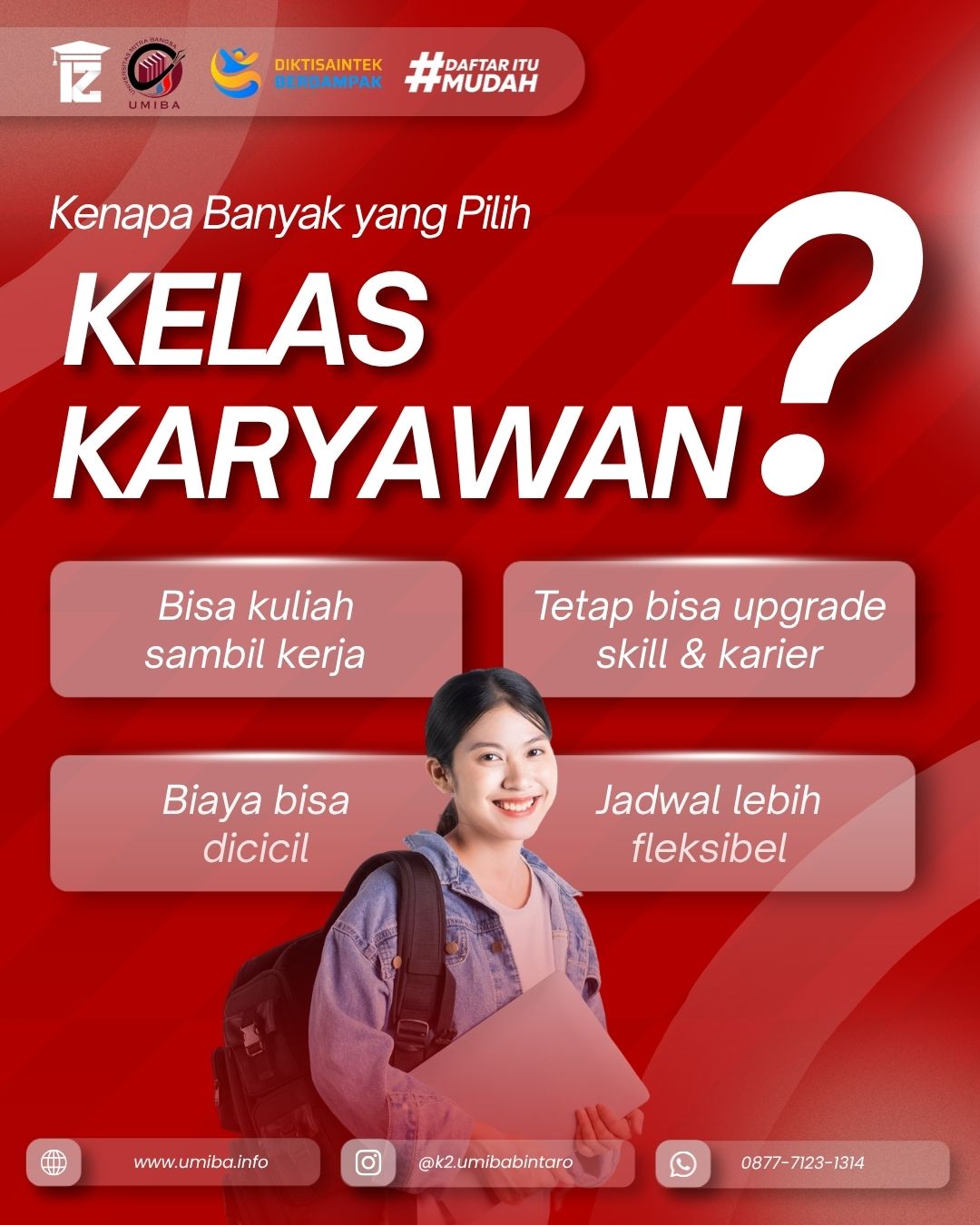 Kelas Karyawan Di Bintaro Untuk Yang Ingin Kuliah Sambil Kerja