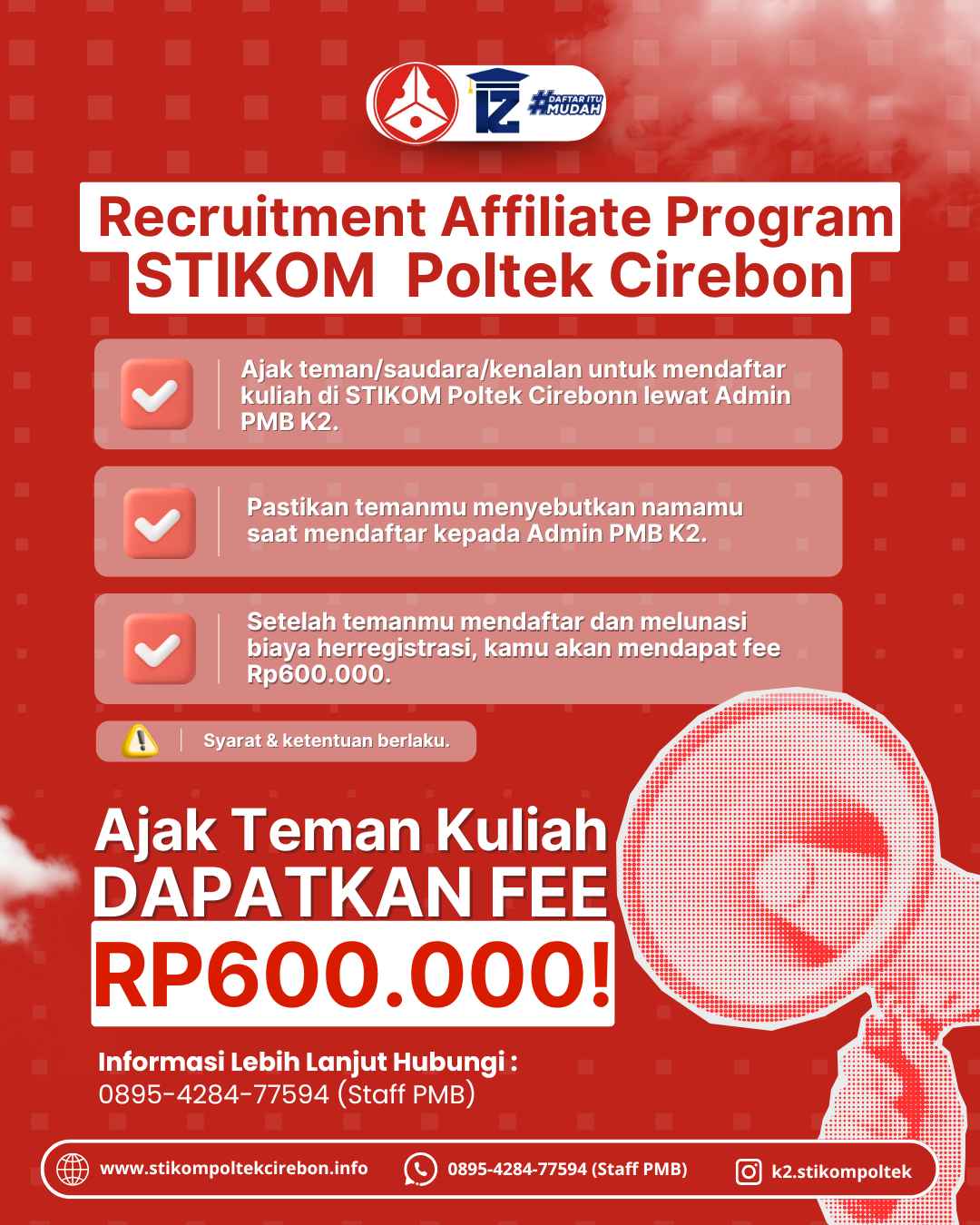 Keuntungan kuliah di STIKOM Poltek Cirebon