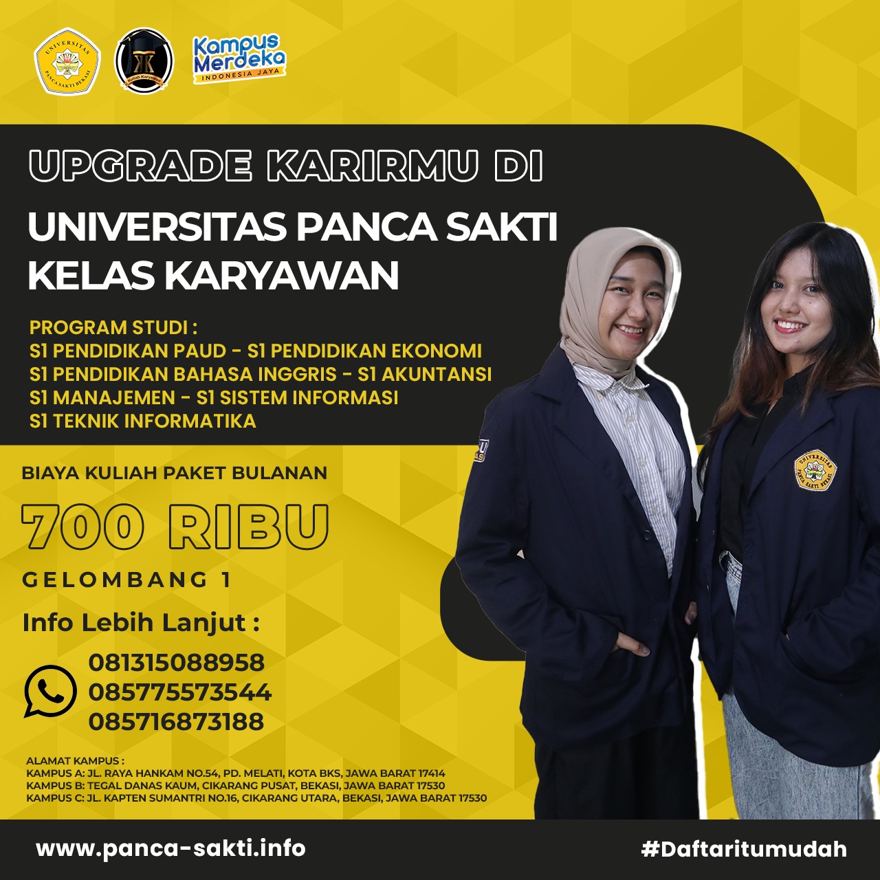 Kuliah Kelas Karyawan Yang Ada Di Daerah Bekasi