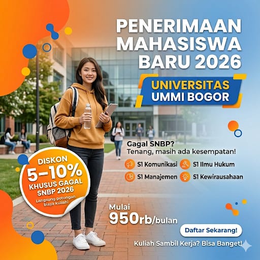 Pilihan Program S1 di Universitas UMMI Bogor