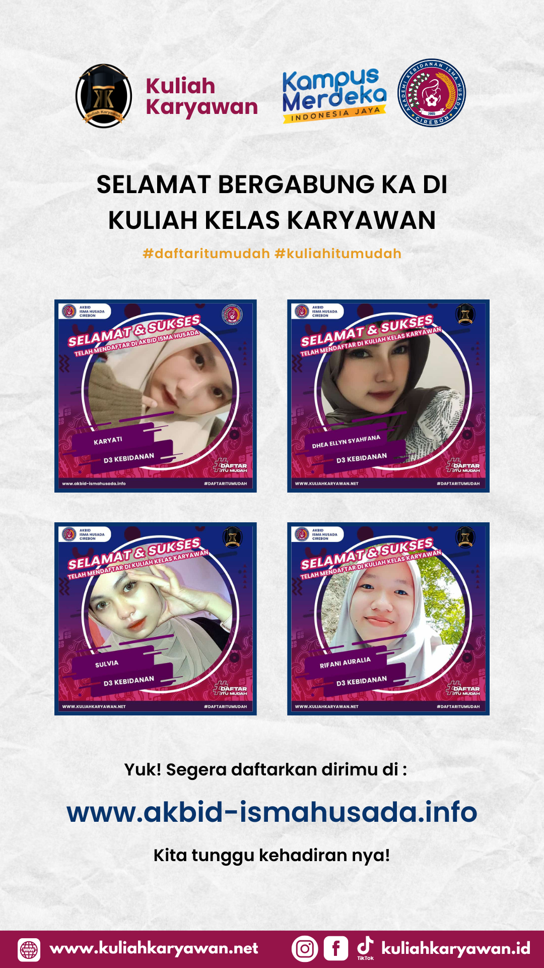 Sistem Perkuliahan Akademi Kebidanan Isma Husada Cirebon