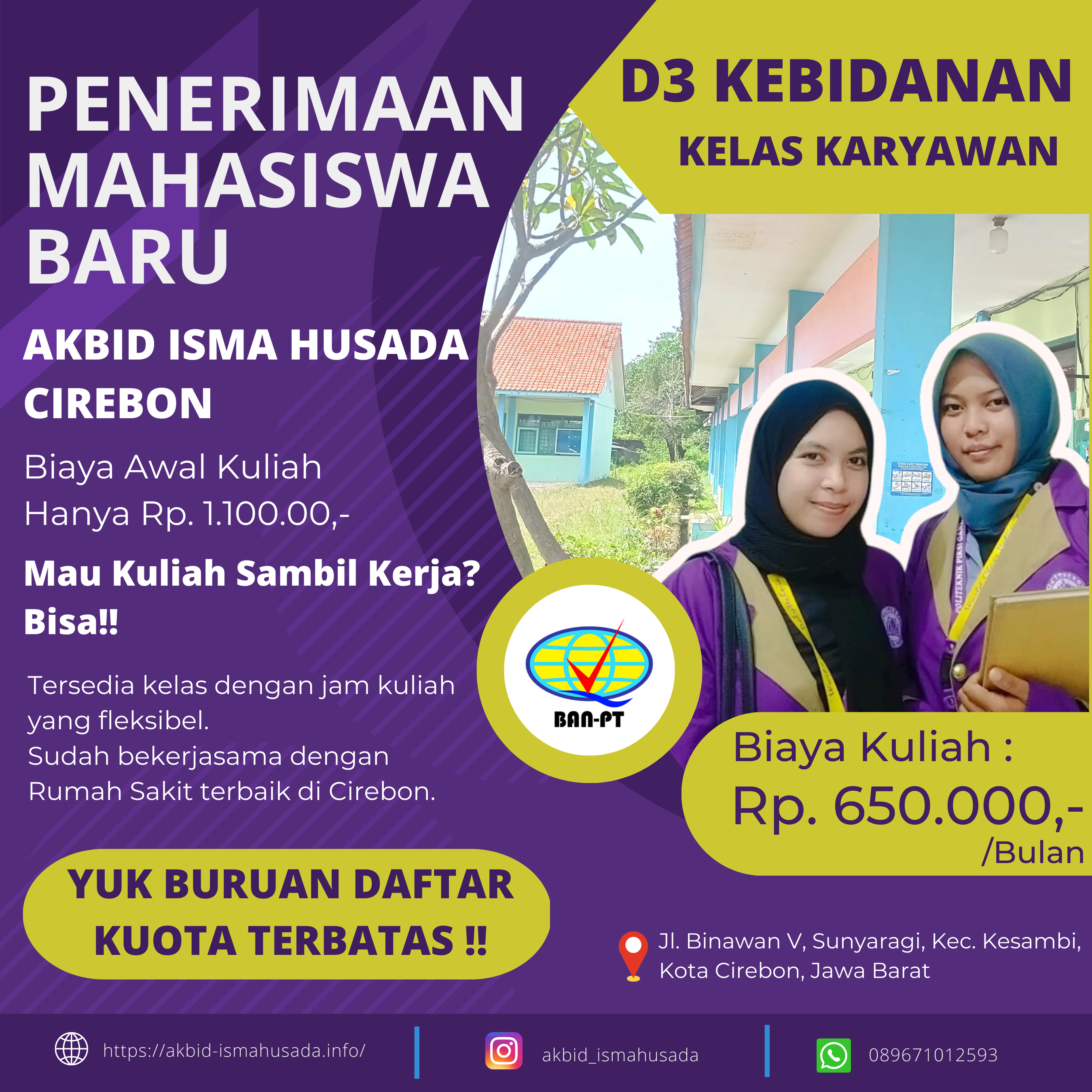Akademi Kebidanan Isma Husada Cirebon (KELAS KARYAWAN)
