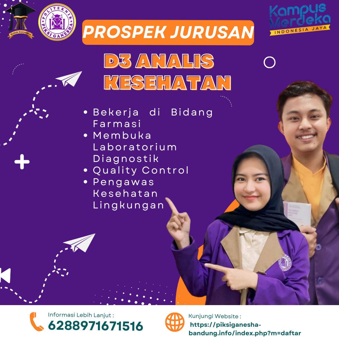 Prospek Karir Jurusan D3 Analis Kesehatan