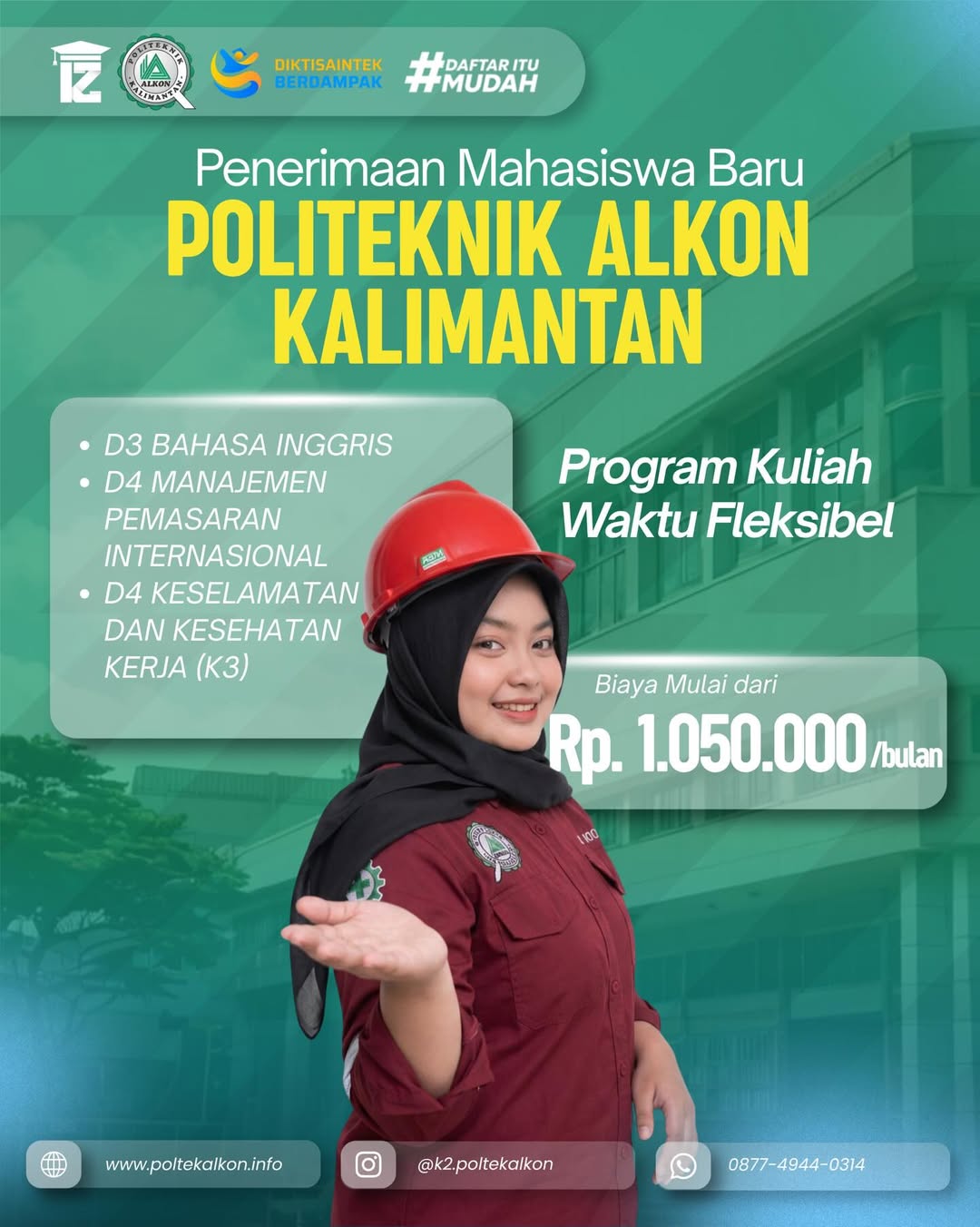 Kuliah Sambil Kerja di Balikpapan Politeknik Alkon