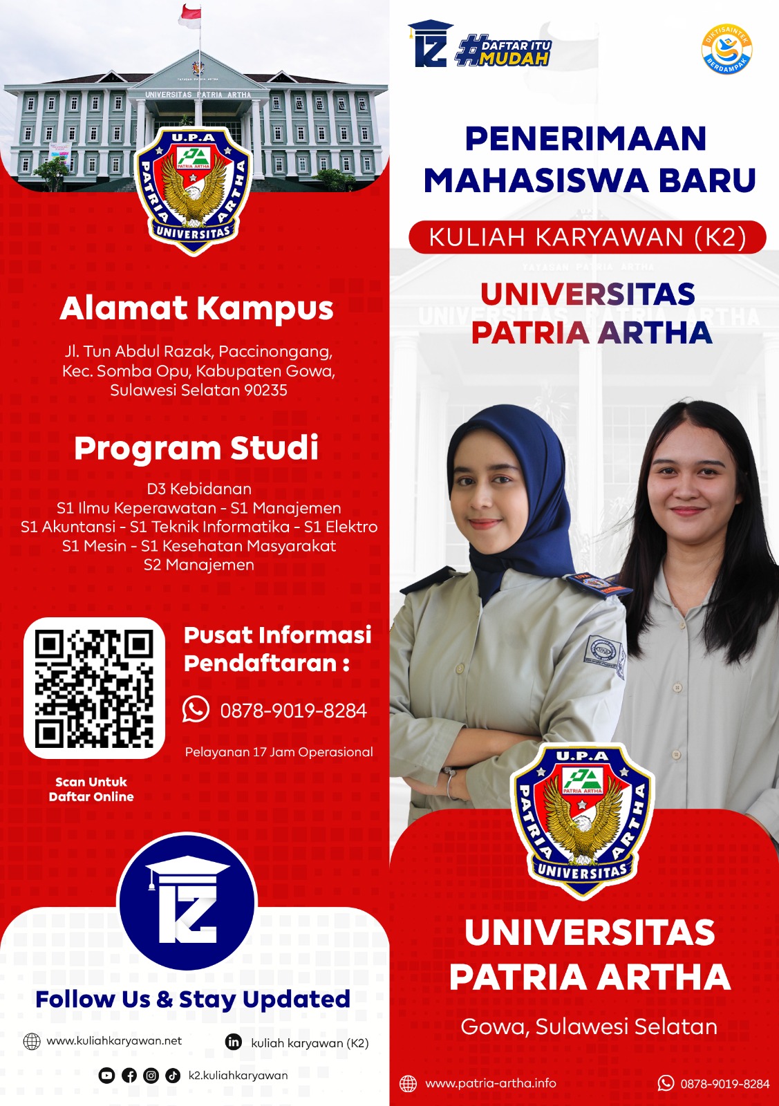 Kuliah Karyawan S1 Teknik Informatika UPA