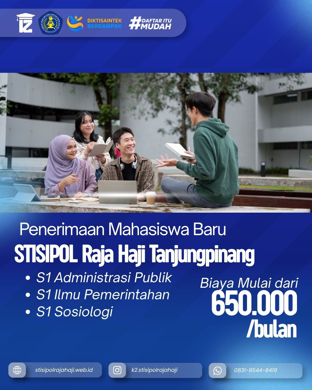 Kuliah Berkualitas Tanpa Pusing Biaya STISIPOL Raja Haji Tanjungpinang Jawabannya