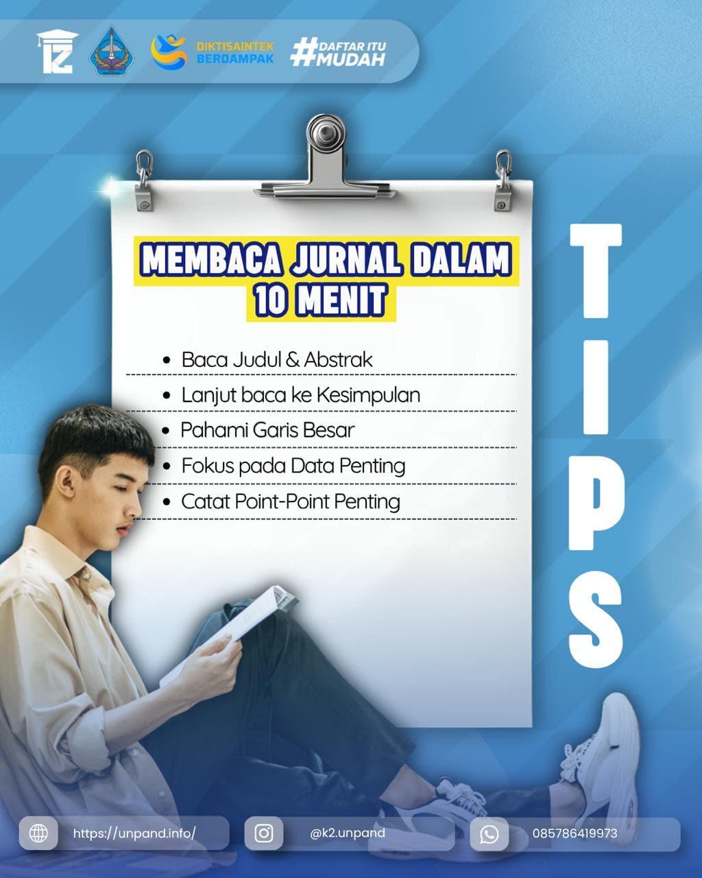 Membaca Jurnal Dalam 10 Menit Tips Efektif Untuk Mahasiswa