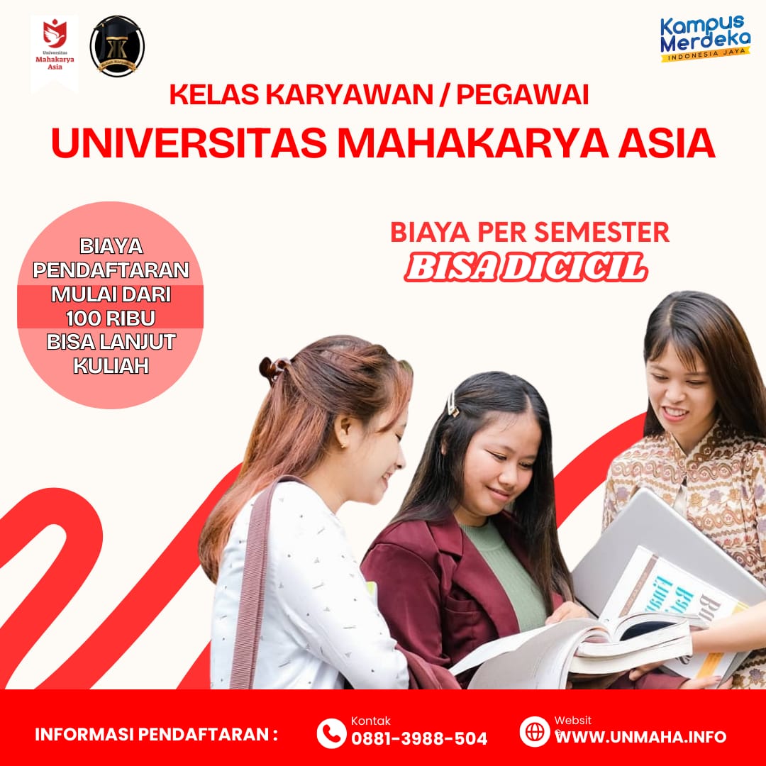 Kuliah Shift Malam Kampus K2 UNMAHA (Kelas Karyawan)