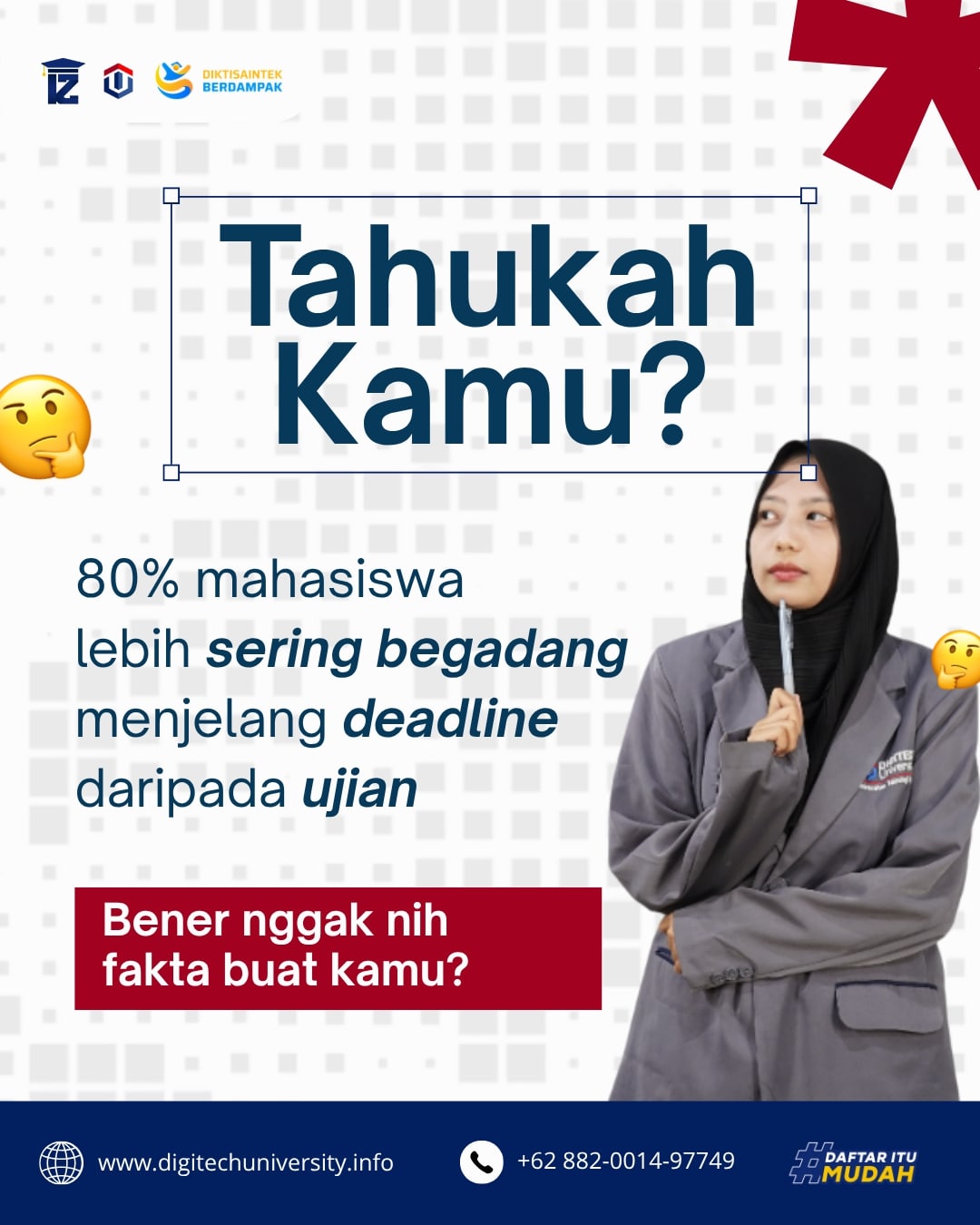 Tahukah Kamu? Mahasiswa Lebih Sering Begadang Karena Deadline 