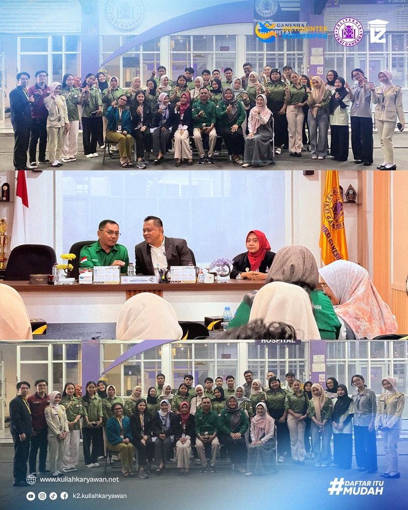 Kunjungan Dosen dan Mahasiswa Manajemen Informasi Kesehatan dari Palu ke Politeknik Piksi Ganesha