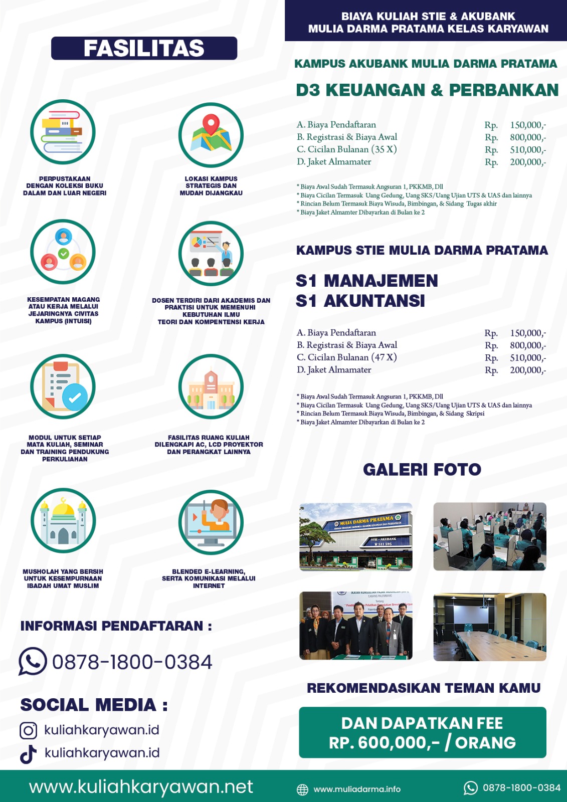 Kampus di Palembang Dengan Biaya Kuliah Hanya 510rb Per Bulan 