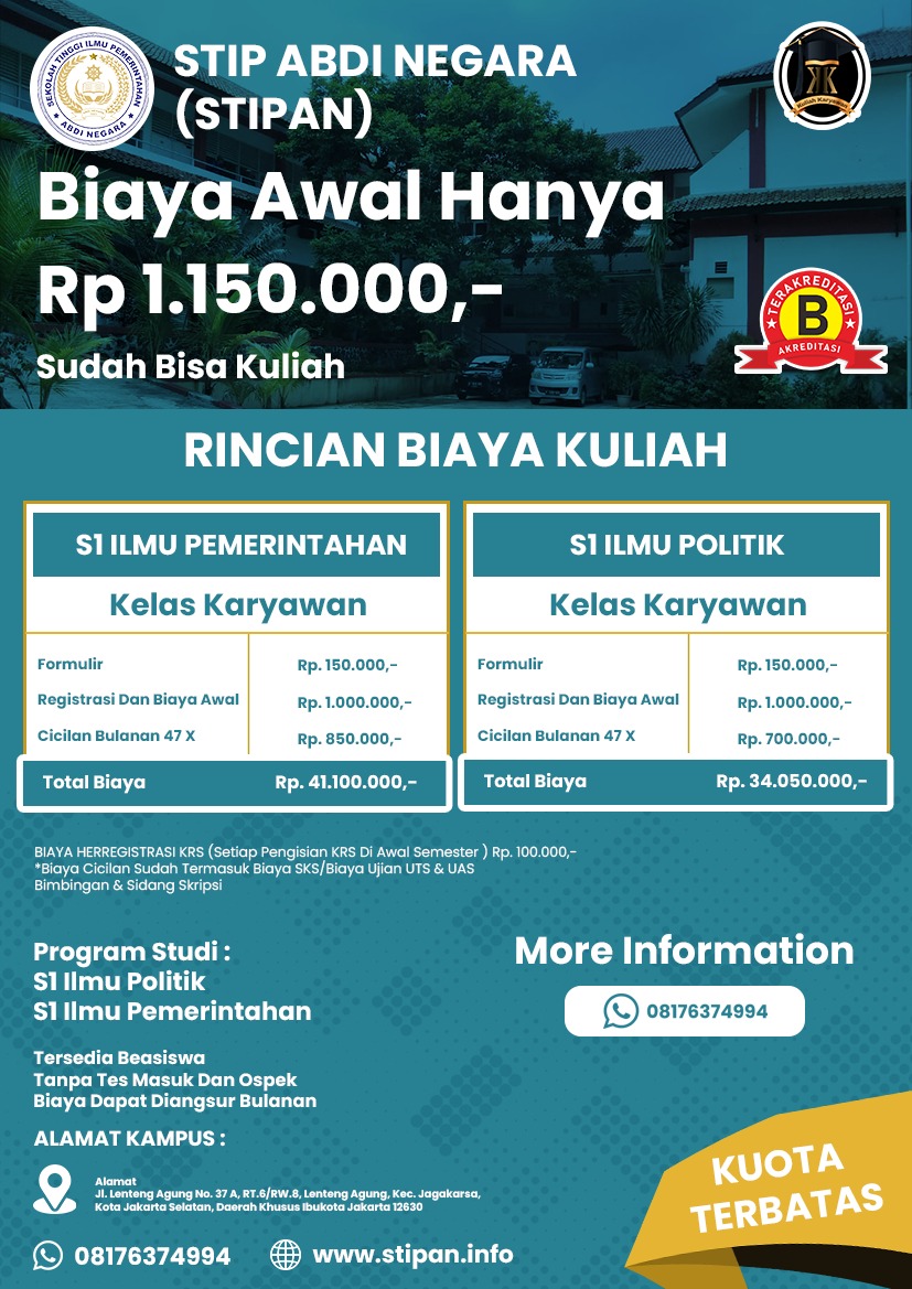 Kampus Ilmu Pemerintahan Favorit di Jakarta
