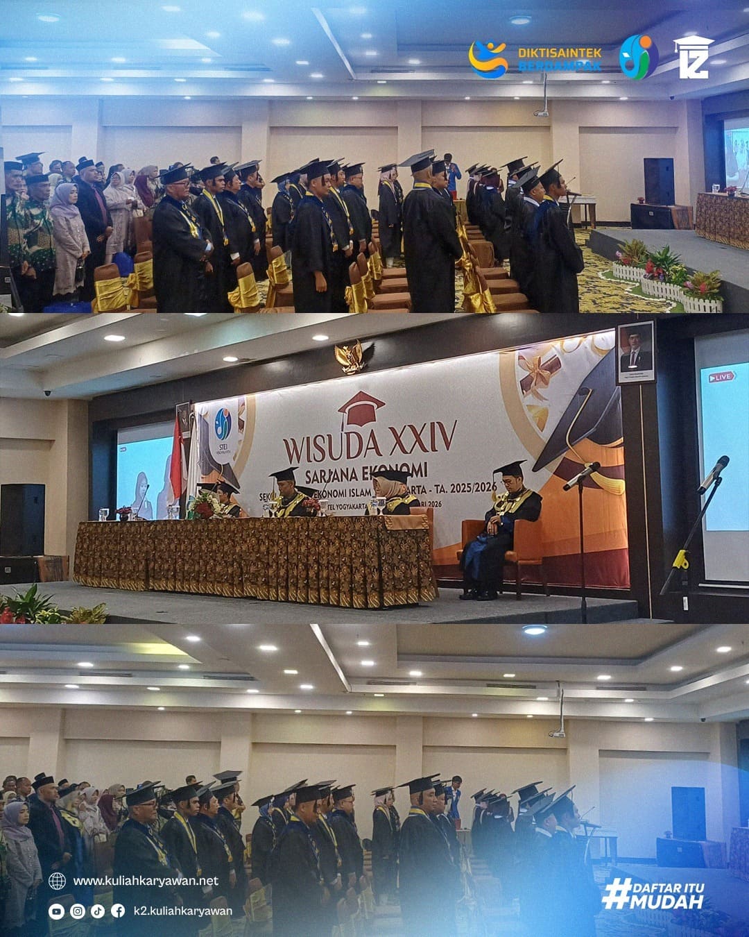 Penerimaan Mahasiswa Baru STEI Yogyakarta di Buka Program Kelas Karyawan Semester Ganjil TA 2026/202