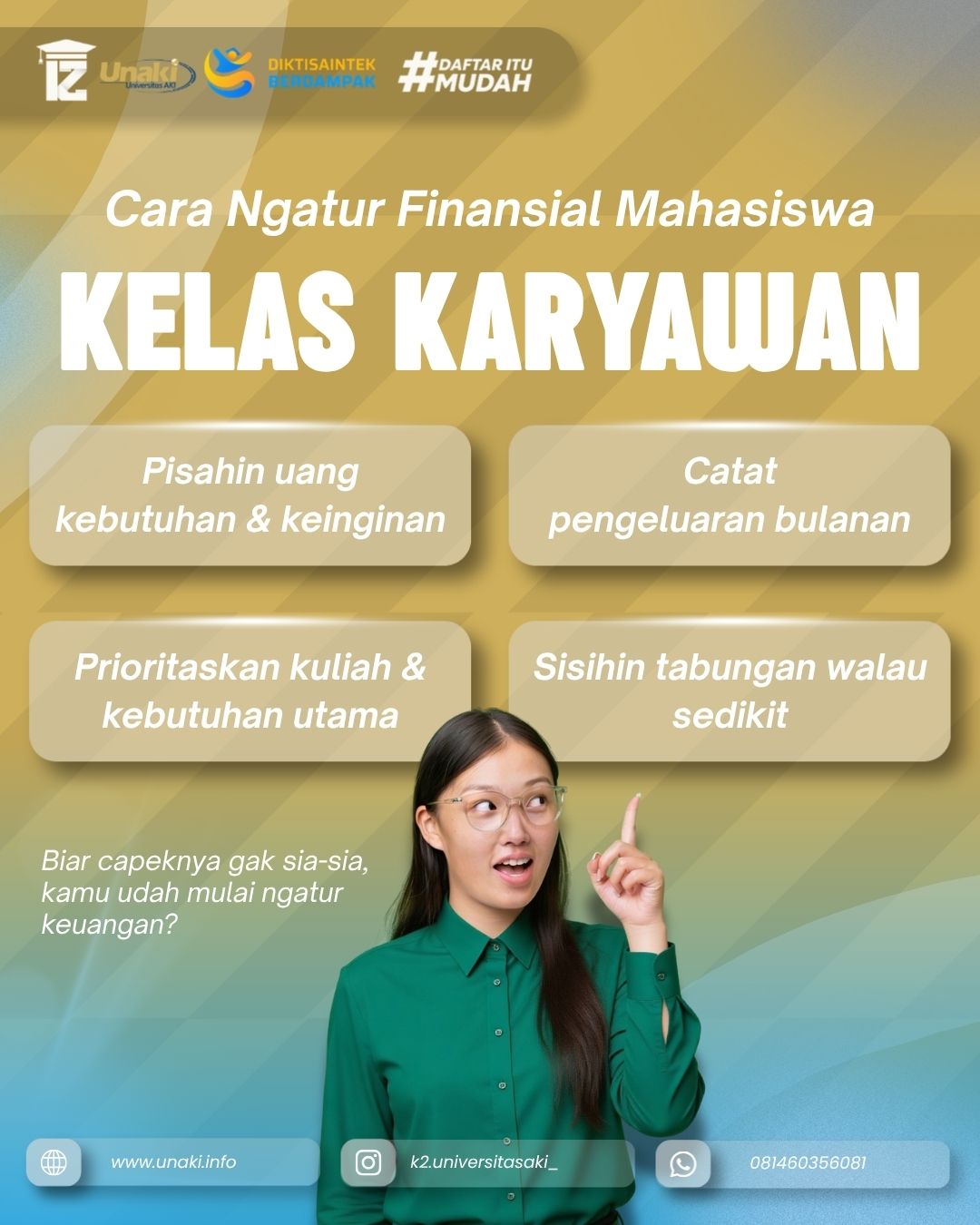 Cara Ngatur Finansial Mahasiswa Kelas Karyawan