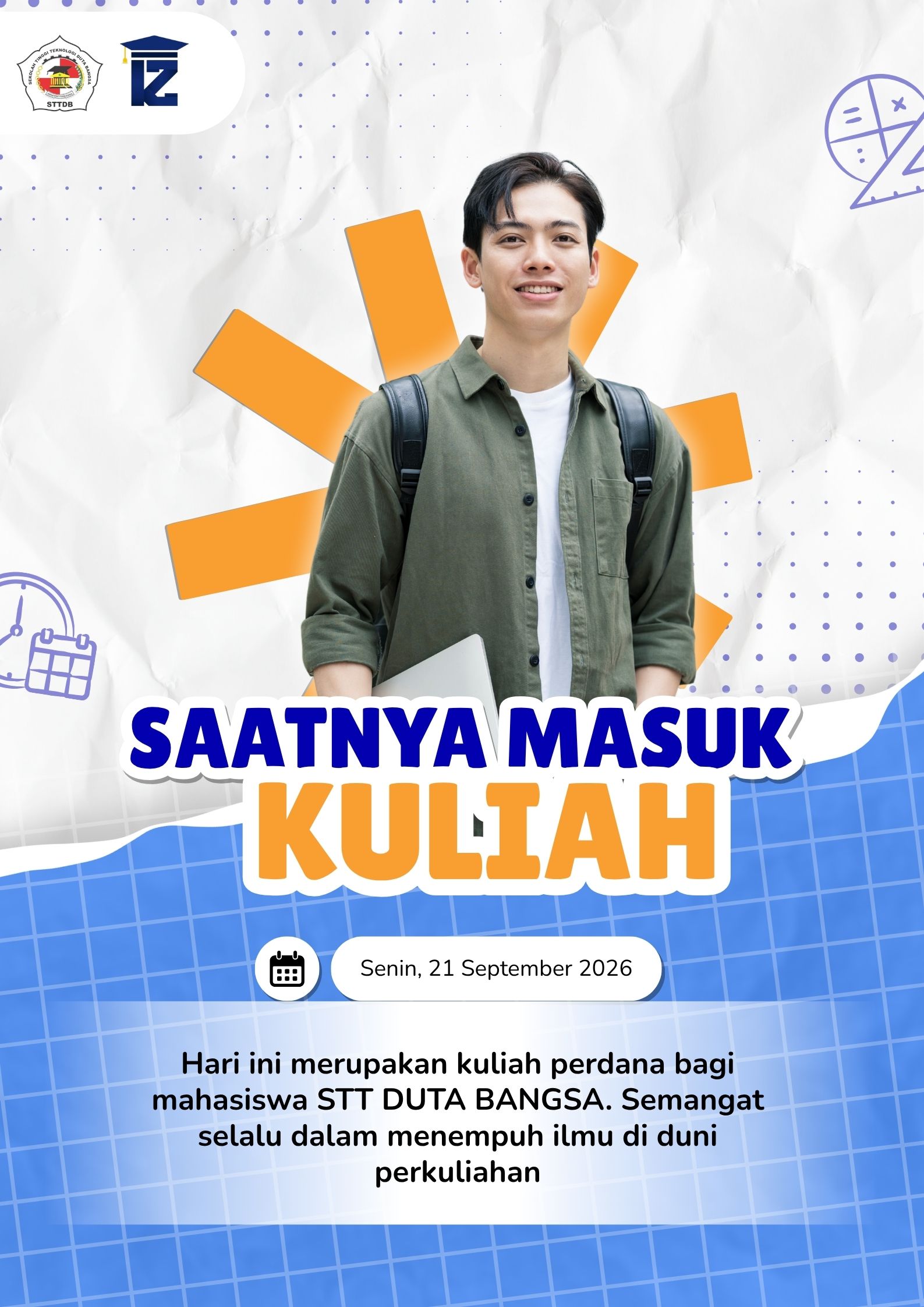Perkuliahan Perdana di STT DUTA BANGSA Bekasi