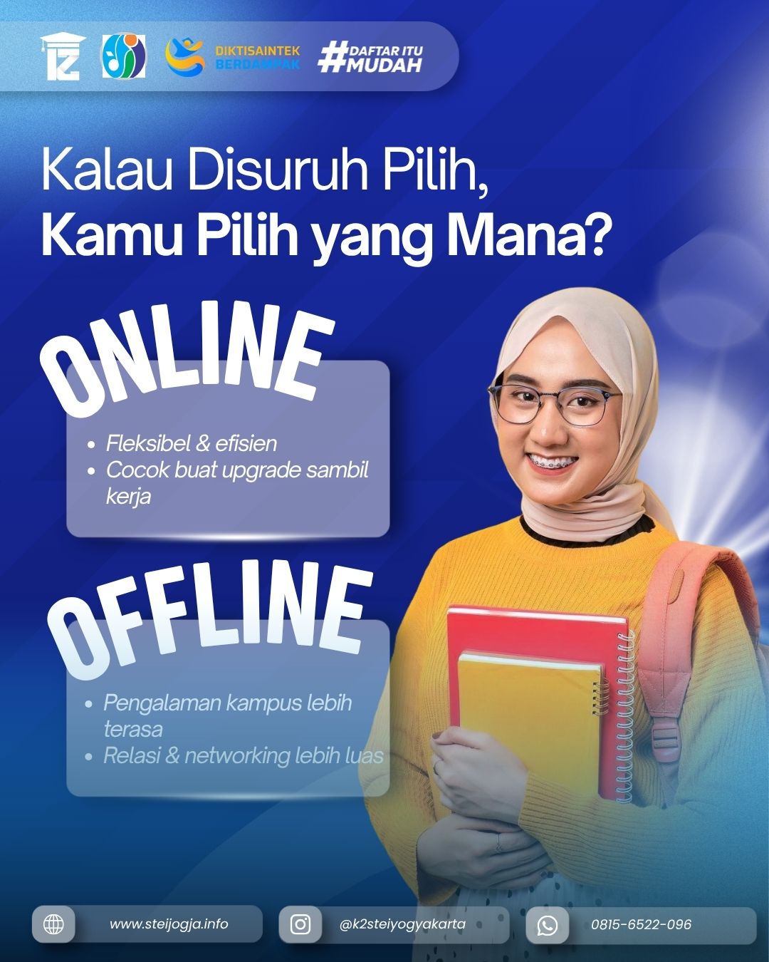 Cari Kampus Dengan Waktu Fleksibel dan Biaya Murah Ke STEI YOGYAKARAT 