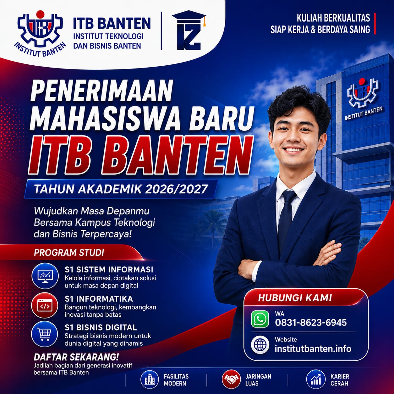 ITB Banten Kampus dengan Jurusan S1 Bisnis Digital di Provinsi Banten