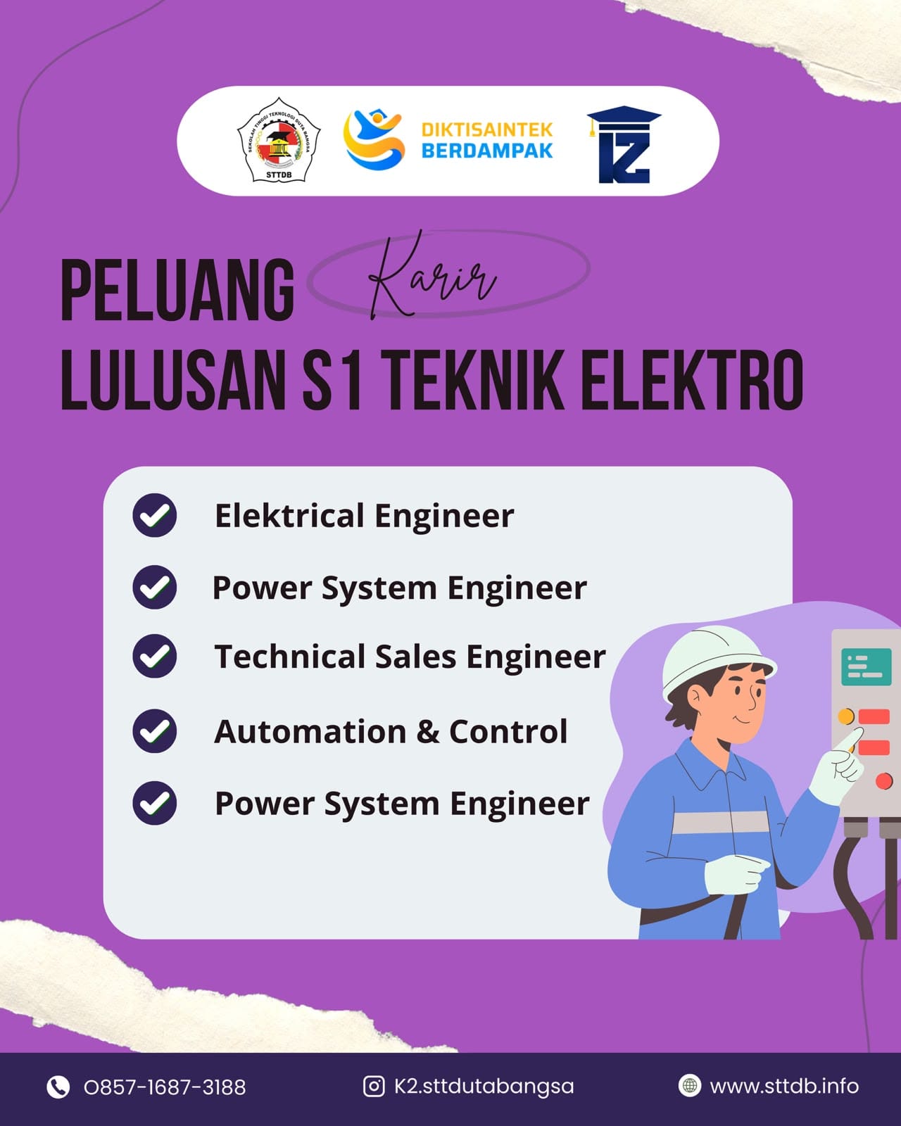Peluang karir Jurusan Teknik Elektro