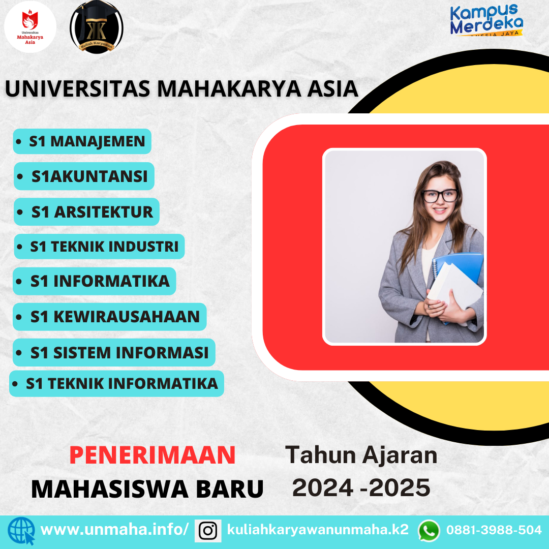 Kampus Enterprener Universitas Mahakarya Asia