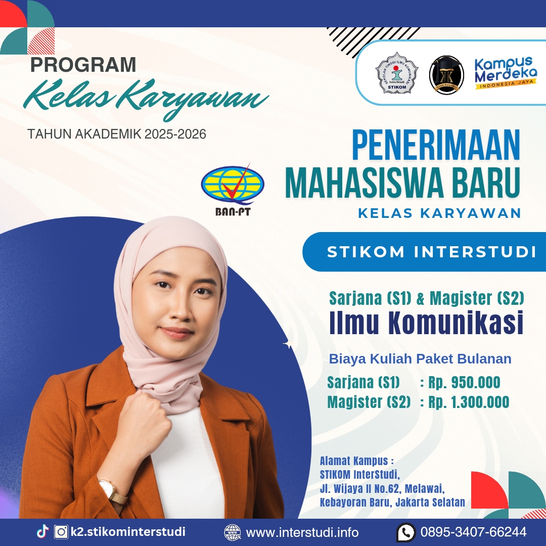 Kuliah Kelas Karyawan di STIKOM Interstudi Solusi Cerdas untuk Pendidikan Berkualitas