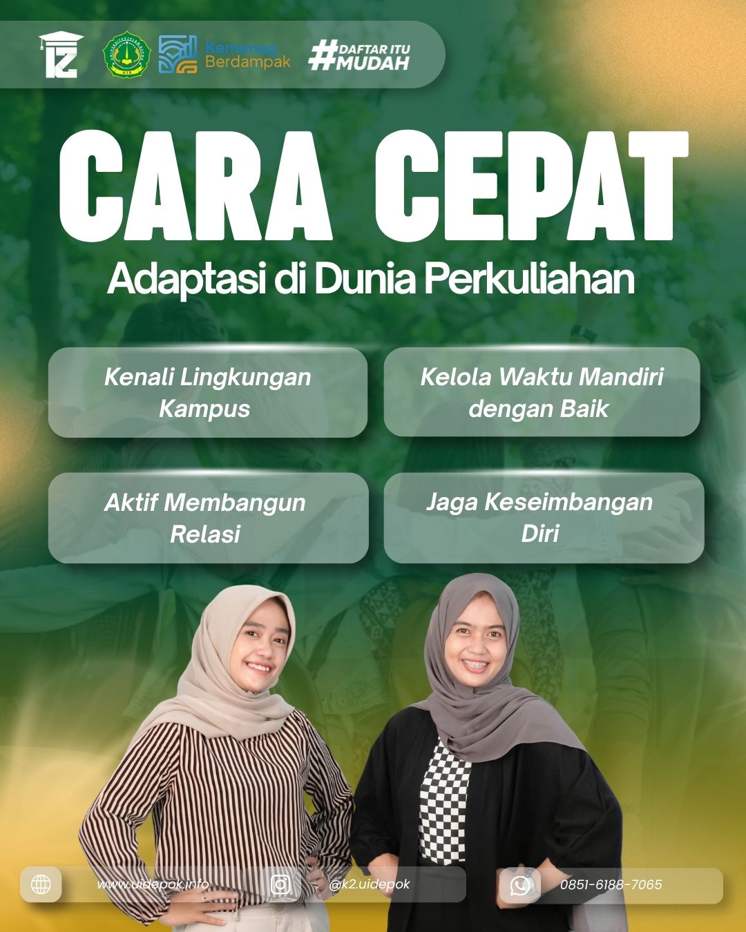 Cara Cepat Adaptasi di Dunia Perkuliahan