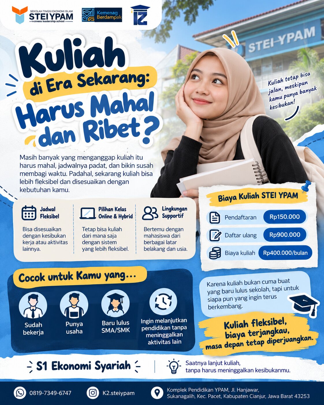 Kuliah di Era Sekarang Harus Mahal dan Ribet