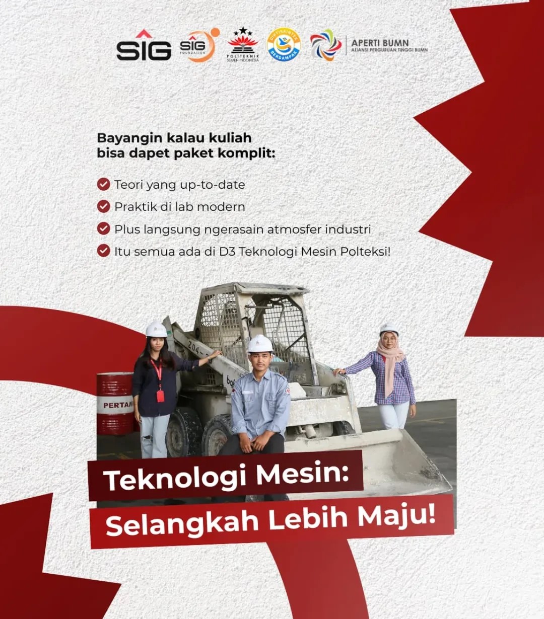 Teknologi Mesin POLTEKSI : Fondasi Utama Pengembangan Industri Berkelanjutan