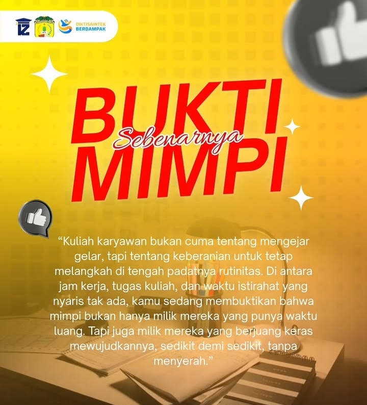 Wujudkan Impian Kamu Jadi Sarjana di Universitas Pejuang Republik Indonesia