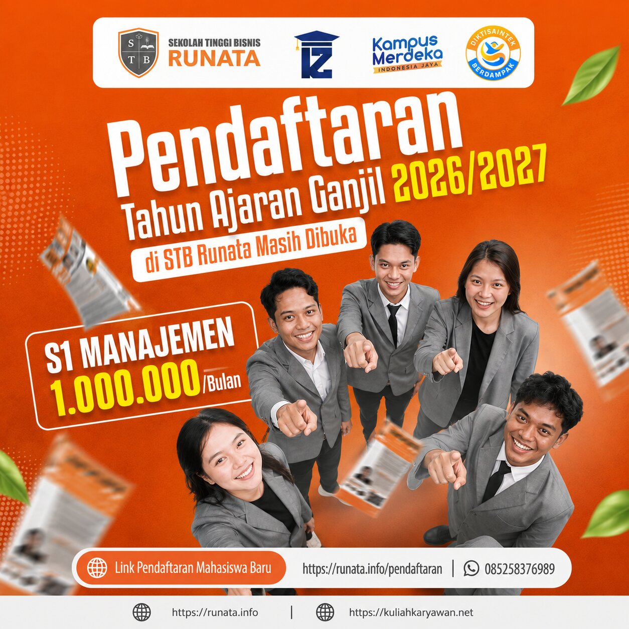 Wujudkan Mimpi Kuliah Bersama STB Runata