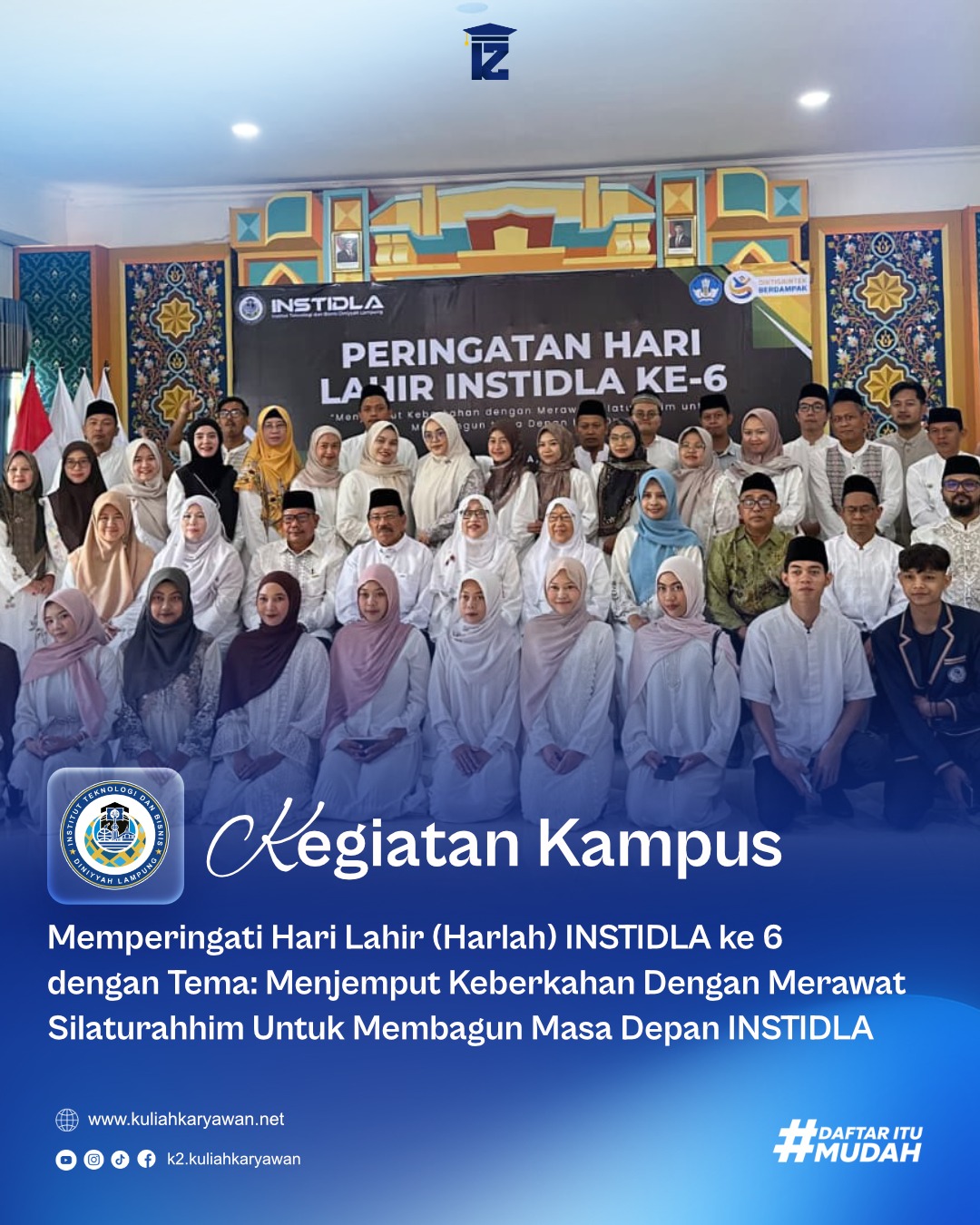 Kegiatan Kampus Institut Teknologi Dan Bisnis Diniyyah Lampung 