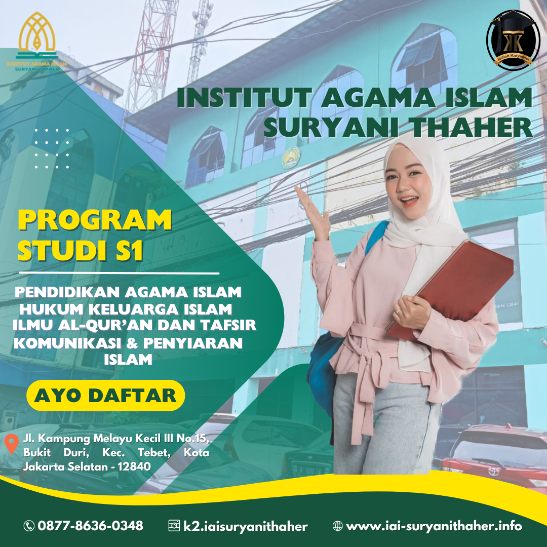 Jurusan Kuliah S1 Kampus IAI Suryani Thaher 