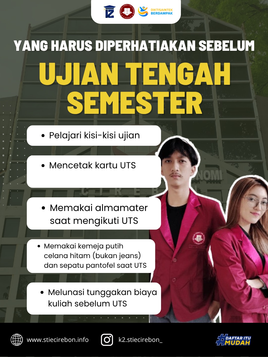 UTS Susulan Mahasiswa STIE Cirebon