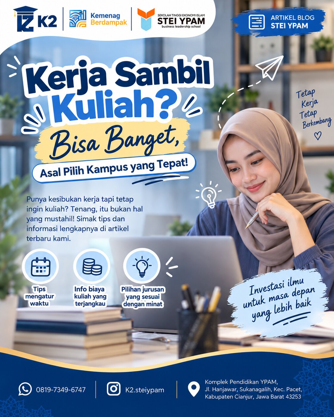 Kerja Sambil Kuilah Bisa Banget Asal Pilih Kampus yang Tepat