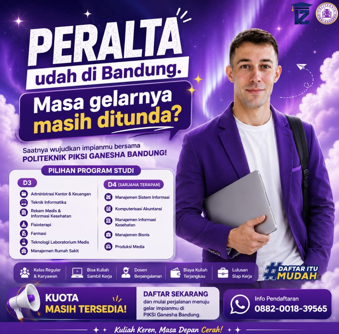 yuk daftar kuota kelas piksi ganesha bandung masih tersedia
