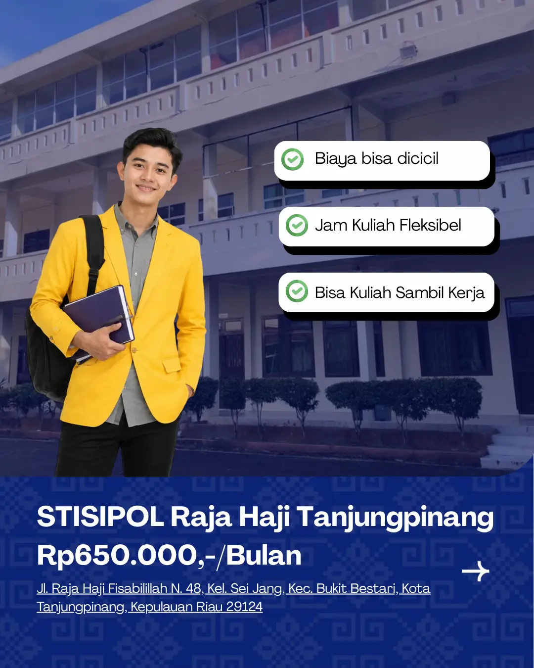 Kuliah Fleksibel dan Terjangkau di Tanjungpinang Solusi Tepat Sambil Kerja