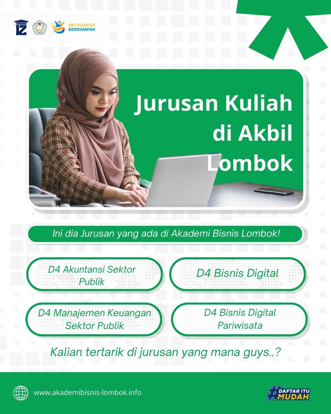 Kampus Kuliah Online di Akademi Bisnis Lombok