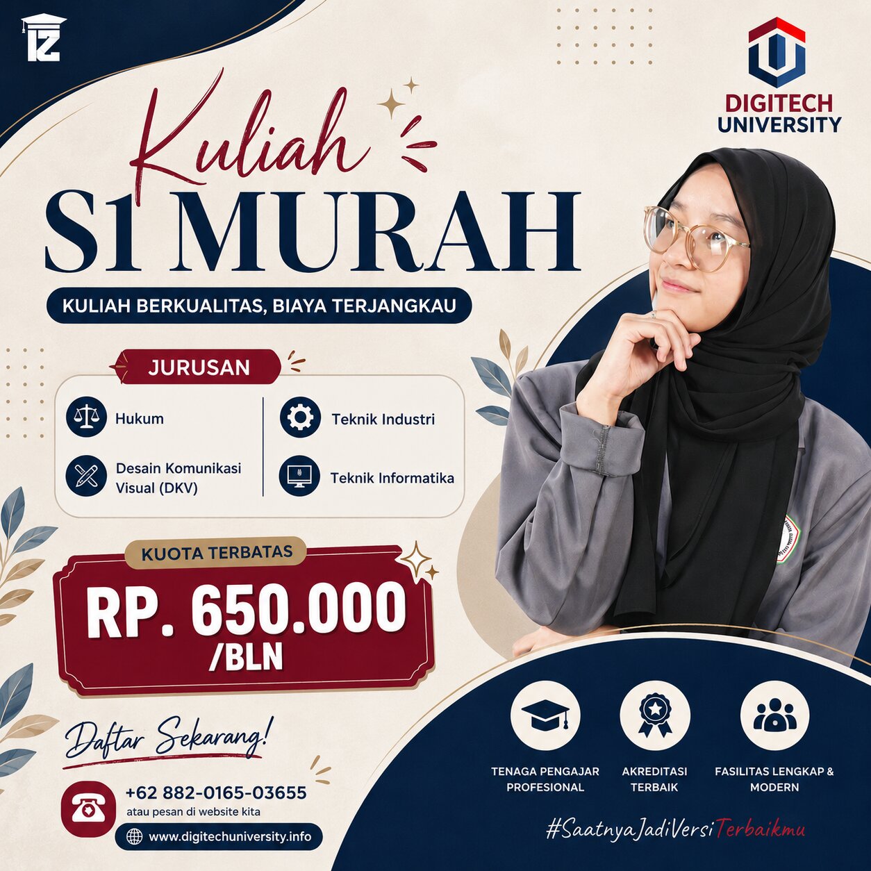 Kuliah S1 Murah di Digitech University