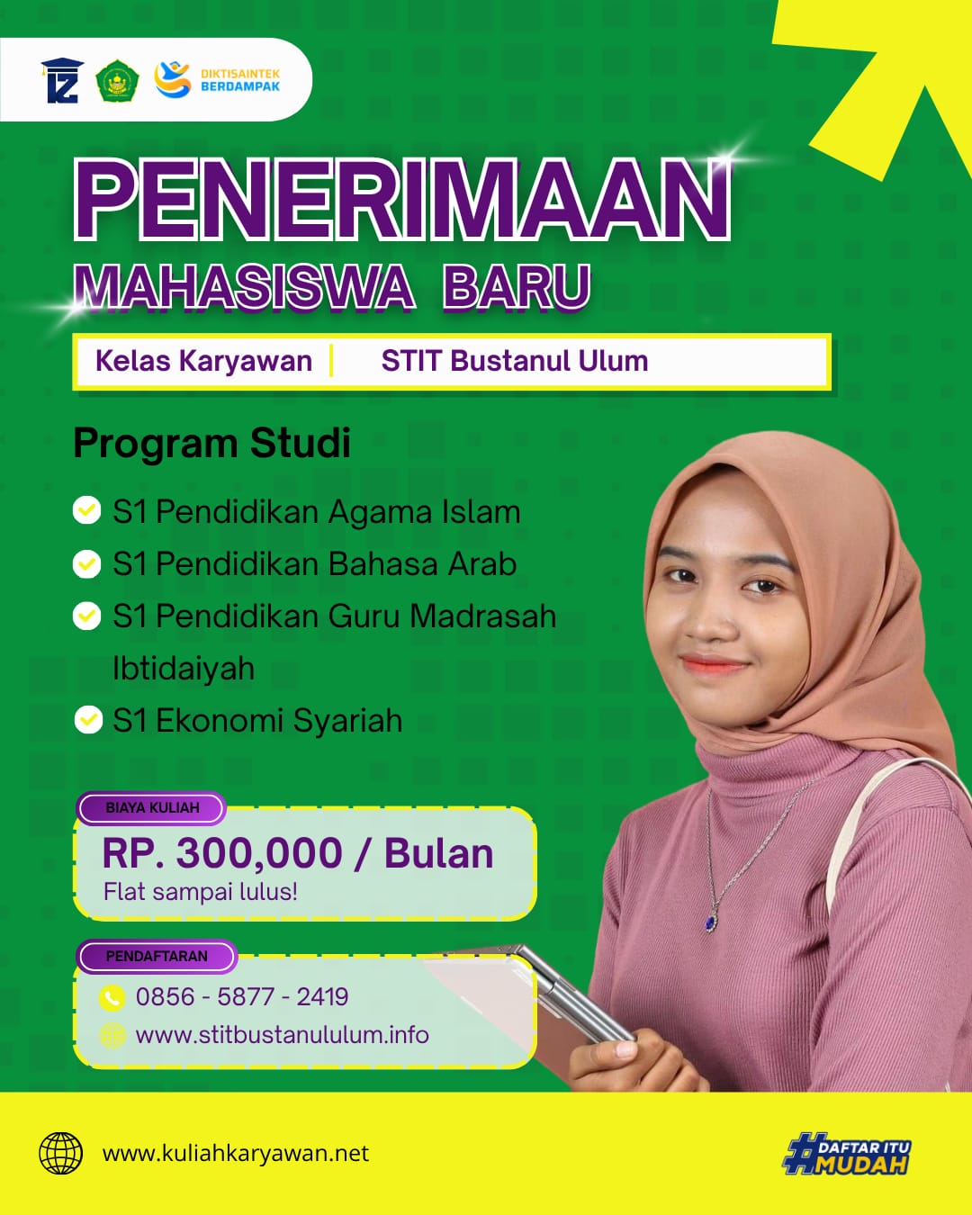 Kampus Murah Di Lampung Tengah STIT Bustanul Ulum Kelas Karyawan