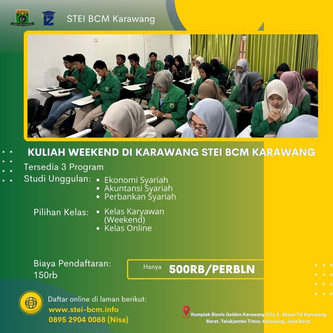 Kuliah Weekend di Karawang 