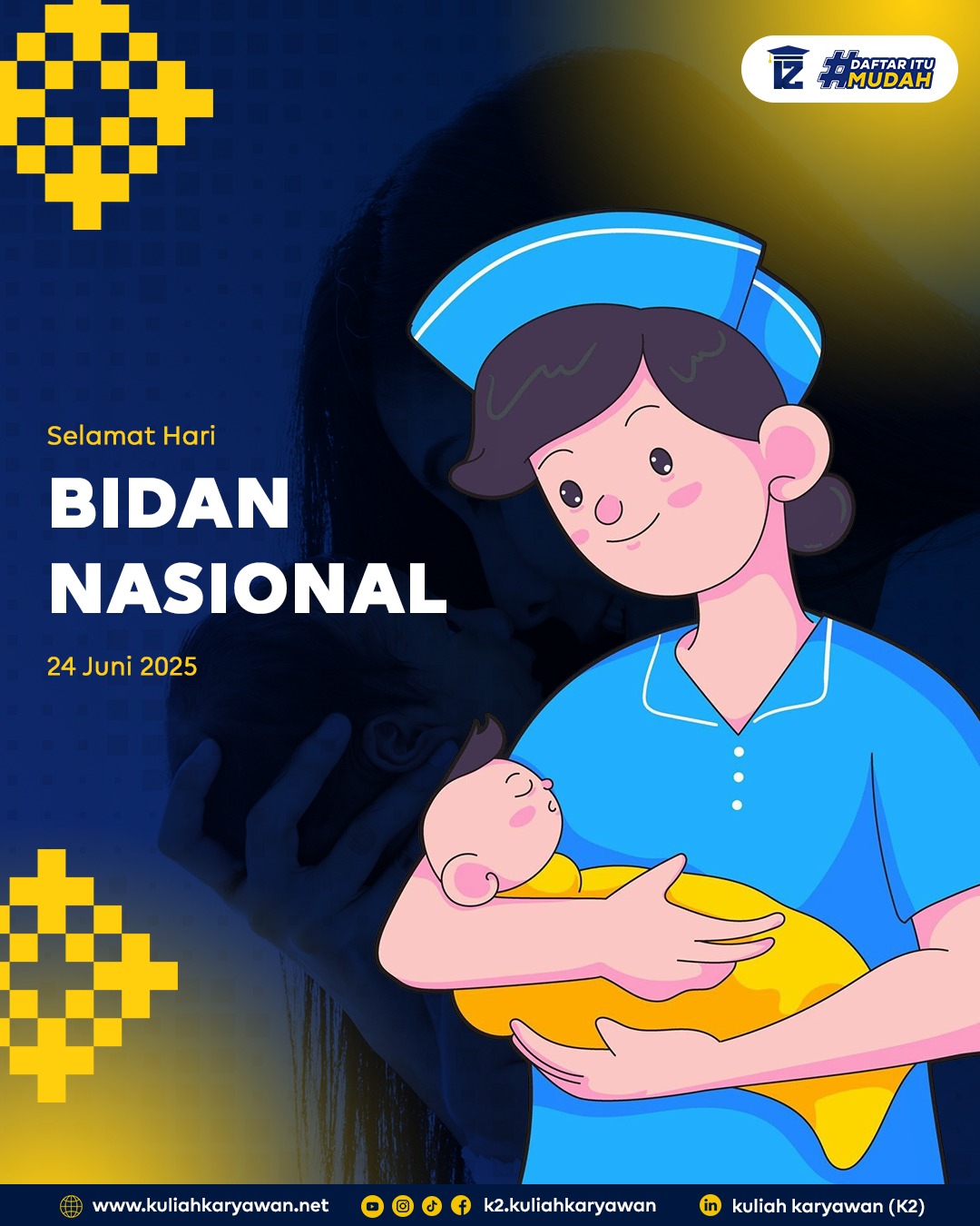 Selamat Hari Bidan Nasional 24 Juni 2025