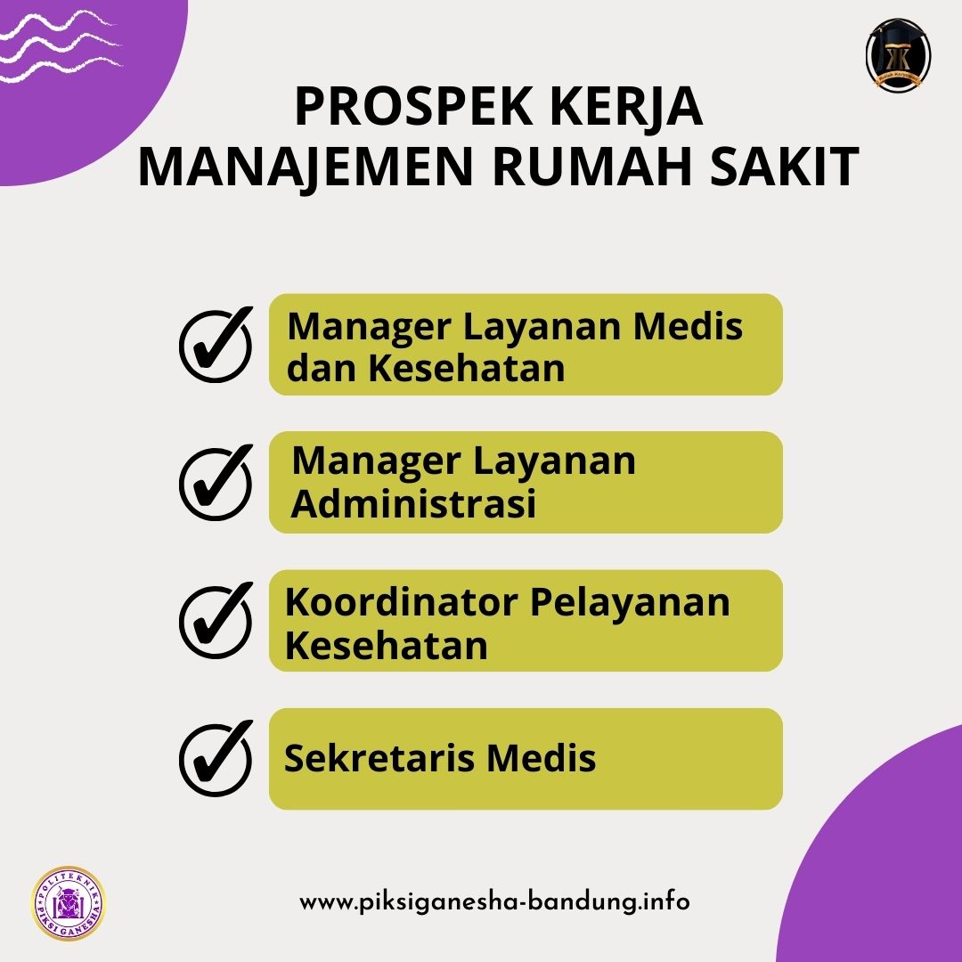 Beberapa Prospek Kerja Lulusan Manajemen Rumah Sakit