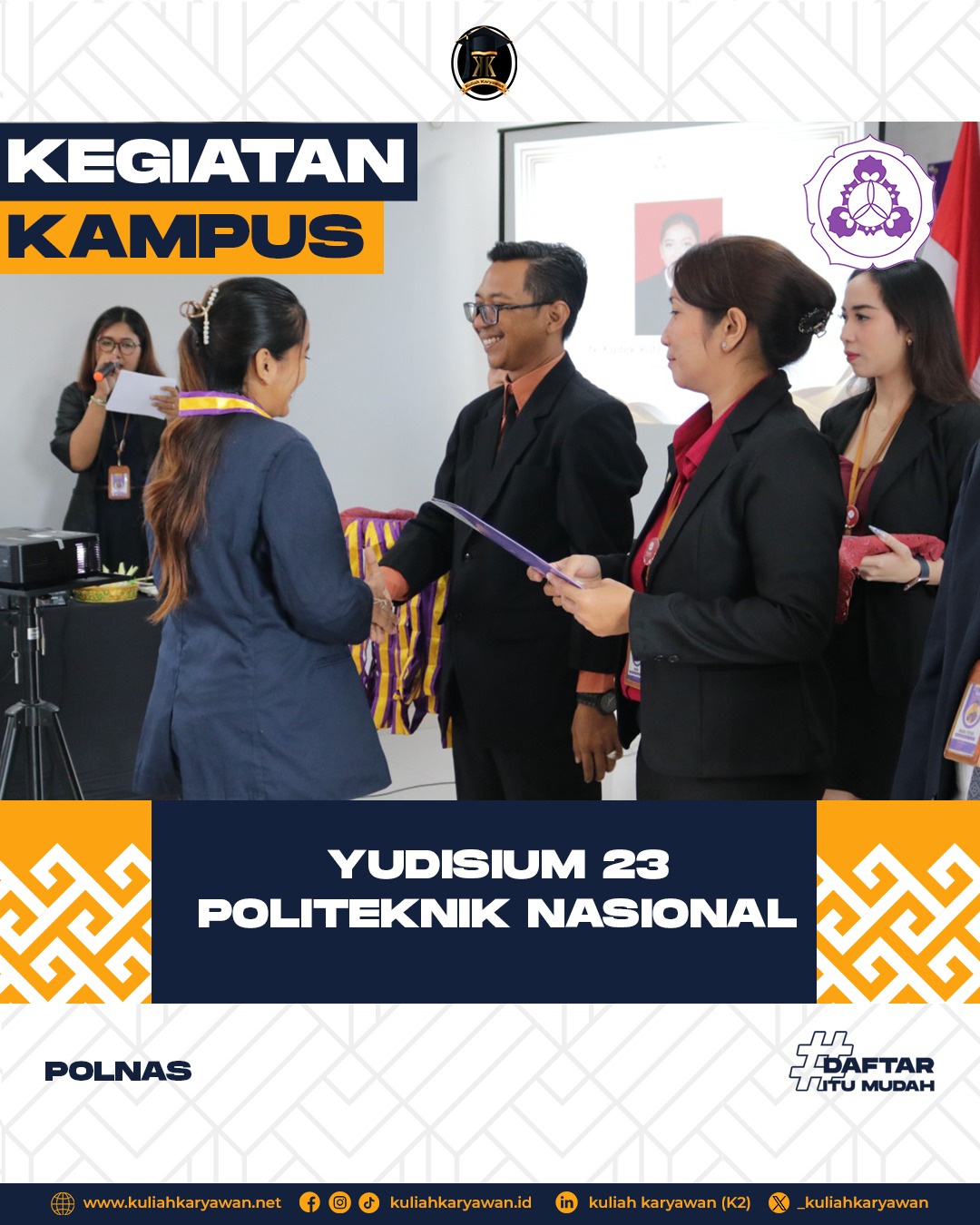 K2 Kelas Karyawan Kampus Politeknik Nasional Bali