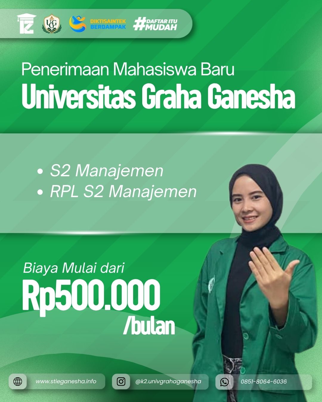 Kampus Magister Manajemen Ciputat Universitas Graha Ganesha