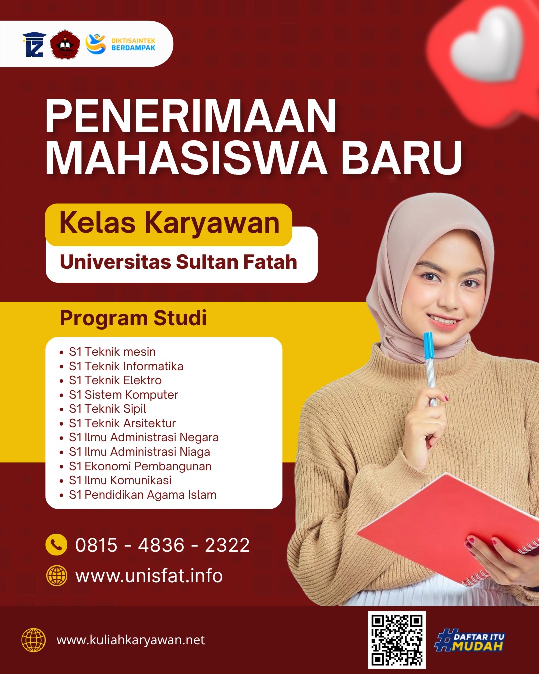 Jangan Sampai Kehabisan Gelombang Pendaftaran Murah di Unisfat