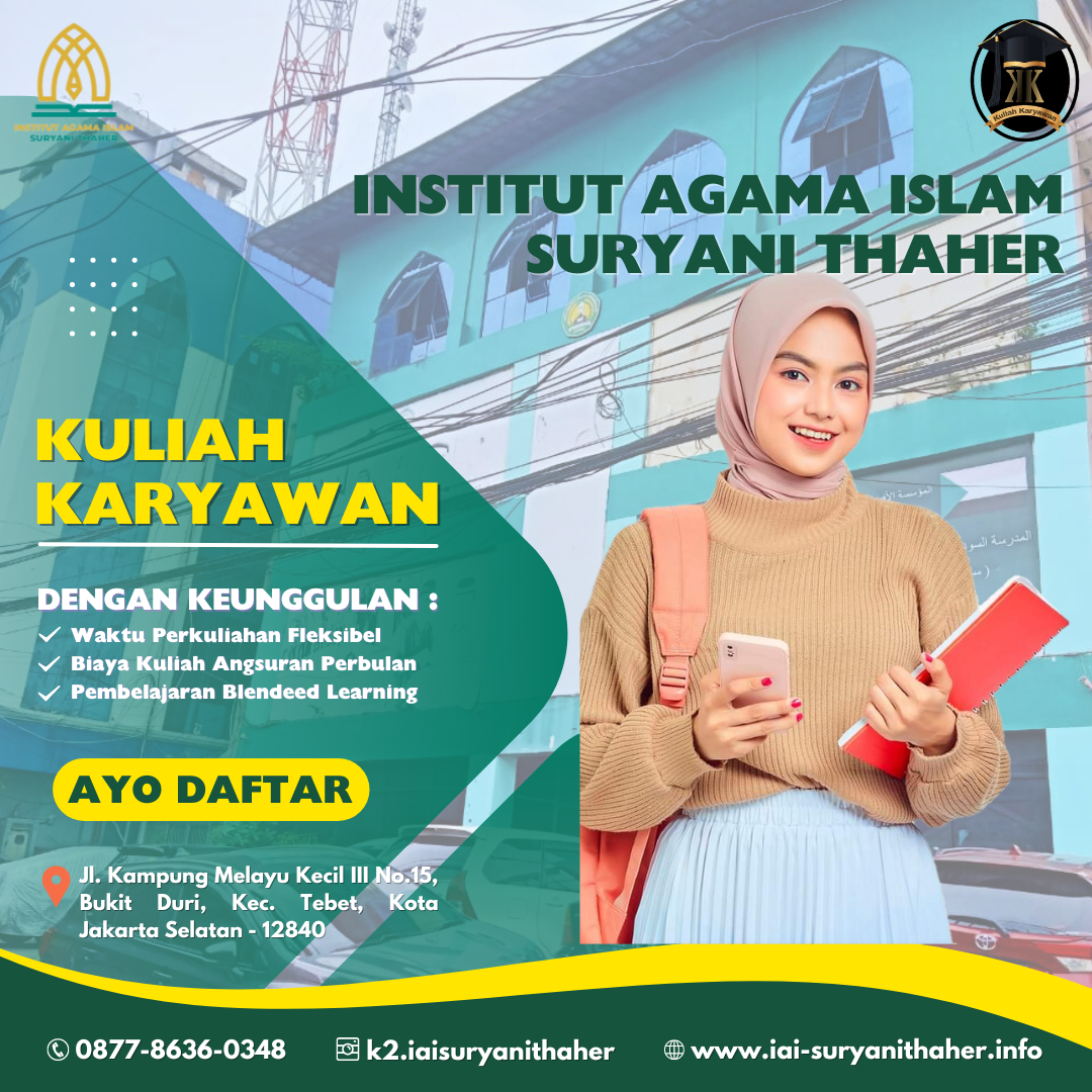 Kelas Karyawan Jadwal Fleksibel Di Institut Agama Islam Suryani Thaher 