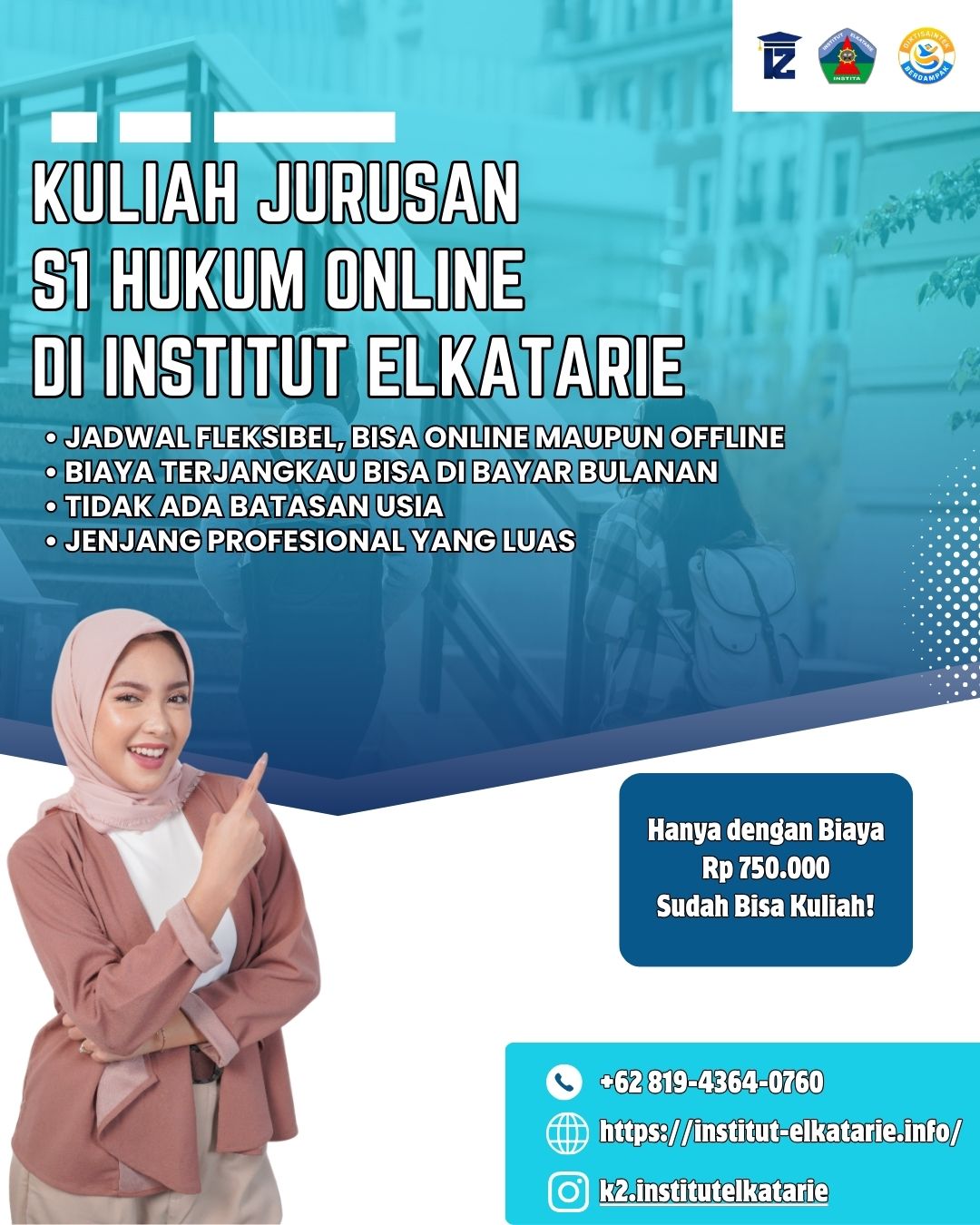 Kuliah Jurusan S1 Hukum Online di Institut ElKatarie